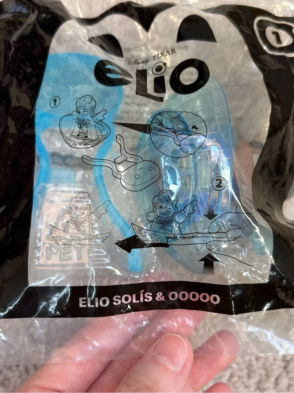 McDonald’s Disney Pixar Elio 2024 Happy Meal Toy #1 & #4 Set, 2 PCs Collectible